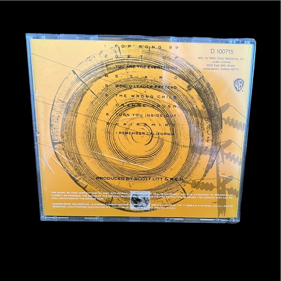 Green by R.E.M. (CD, 1990). 
Concord Records 1990 Alternative Rock - Picture 3 of 6